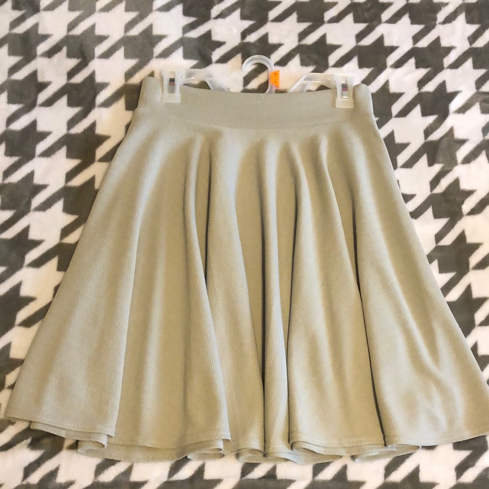 Light Gray skater skirt